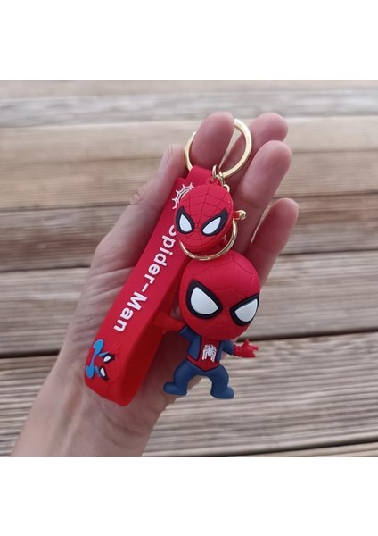 Anahtarlık Spiderman Örümcek Adam Marvel Silikon Anahtarlık Çanta Süsü Karakter Figür Oyuncak 15193 fiyatları