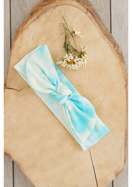 Batik El Yapımı Yumuşak Tavşan Kulak Doğal Pamuklu Penye Bebek Çocuk Kız Yeni Stil Bandana