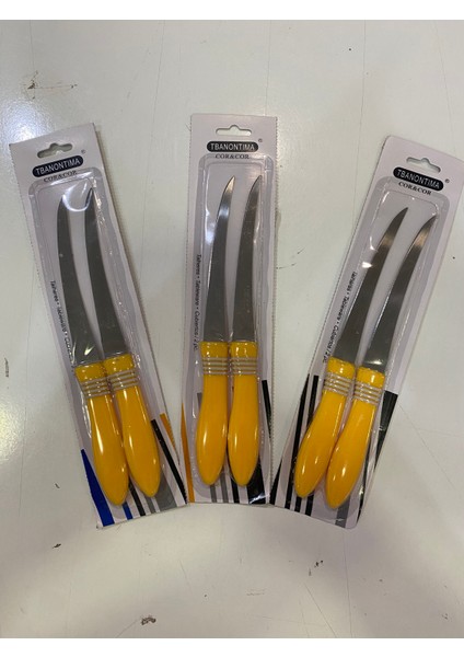 Tbanontima 6'lı Meyve ve Mutfak Bıçağı