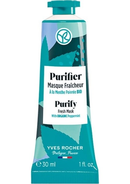 Yves Rocher Arındırıcı Maske Tazeleyici  30 ml