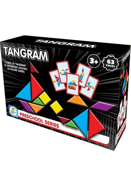 Eğitici Tangram Oyunu 63 Parça