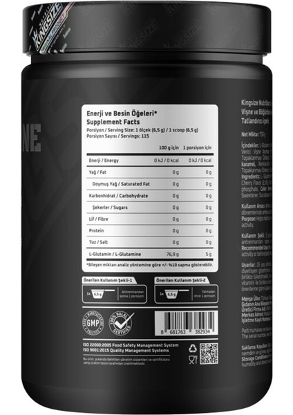 Glutamine Powder 750 gr