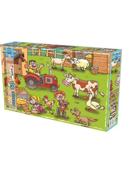 Çiftlik 50 Parça Puzzle