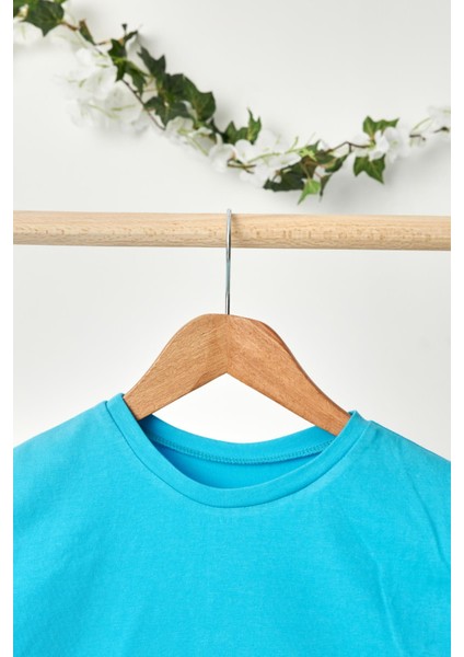 Aqua Erkek Çocuk Kısa Kollu Bisiklet Yaka Terletmez, Rahat Pamuklu Penye T-Shirt modelleri