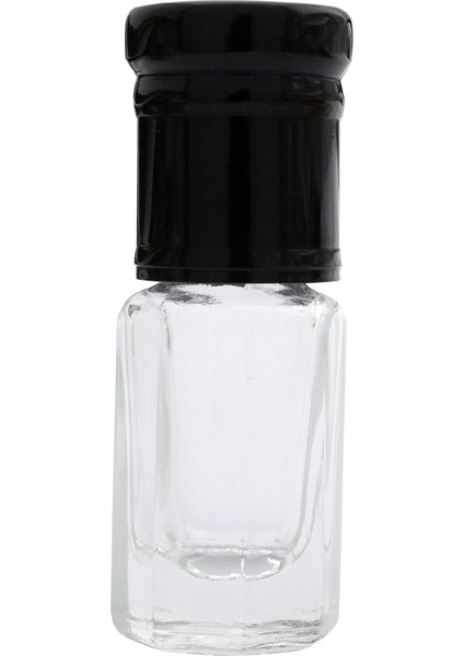 Parfüm Esans Cam Şişesi Siyah Boş Esans Şişesi 3 ml 10 Adet Premium A103-3ML-1