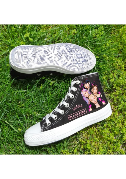 Blackpink Baskılı Sneaker Spor Ayakkabı Jennie Lisa Rose Jisoo modelleri