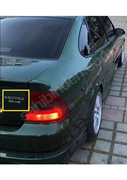 Vectra & 2.5 V6 Bagaj Yazısı Seti 2'li Paket