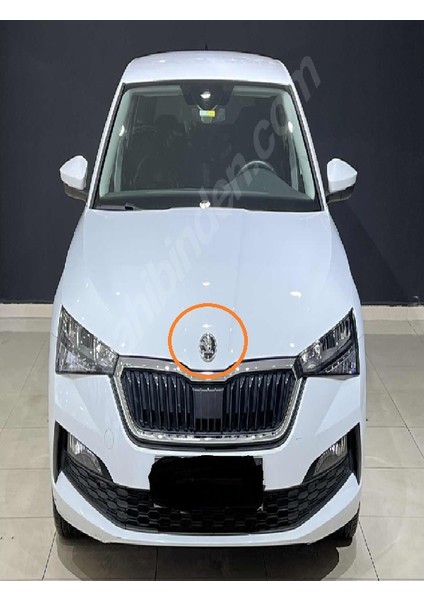 Skoda Scala Panjur Arması ve Bagaj Yazısı Seti 3'lü Paket