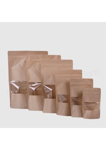 Doypack Ambalaj 18 x 29 cm 50'li Paket