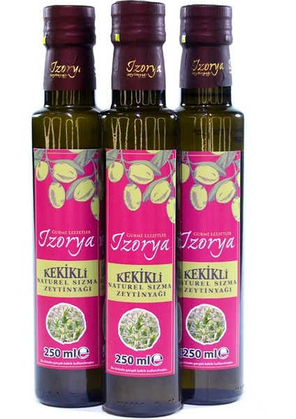Gerçek Kekikli Zeytinyağı 250ML