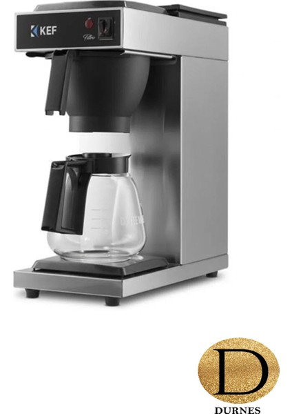Durnes - Kef Filtre Kahve Makinesi Inox FLT120 - 144 Cup/saat