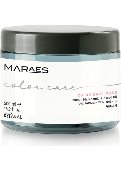 Boyalı Saçlar İçin Maraes Vegan Saç Bakım Maskesi 500 ml