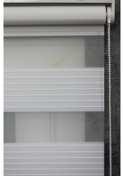 Ekru Geniş Plise Zebra Perde Güneşlik fırsatları