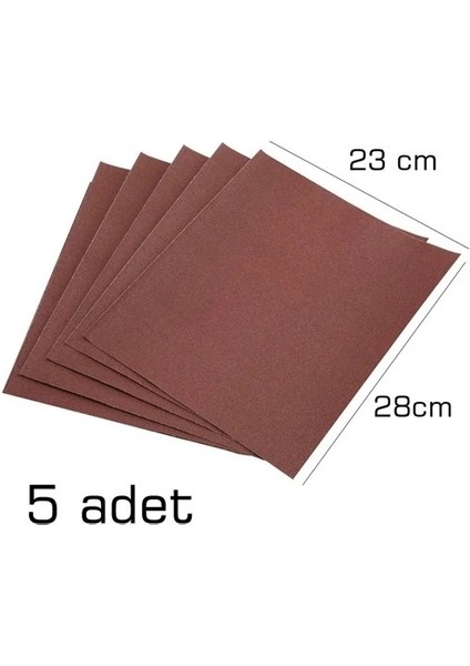 Kırmızı Su Zımparası 5 Adet fiyatları