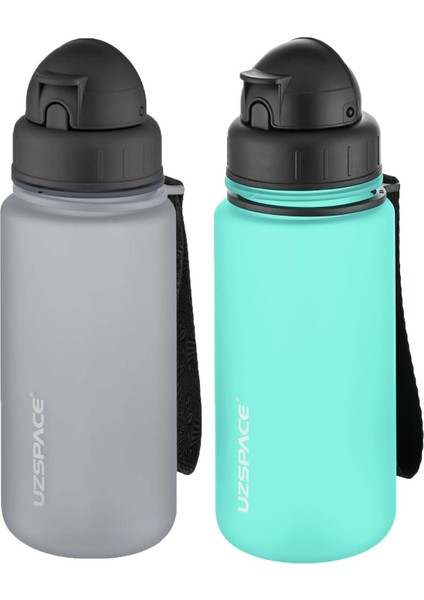 2'li Pipetli Tritan Matara Seti 400 ml Fiftyfifty