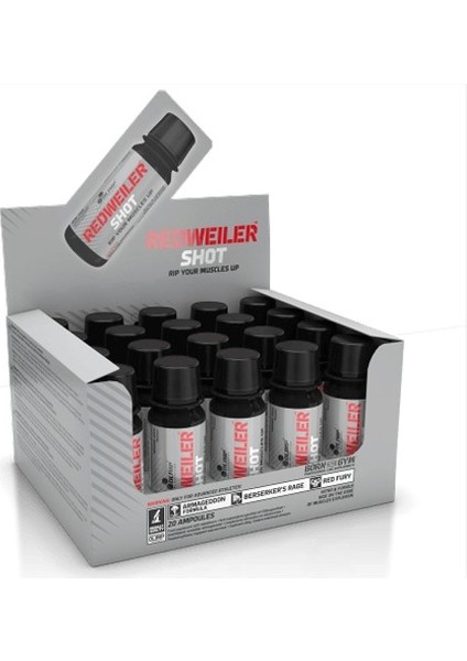 R-Weiler Shot 20 Ampul - Portakal Aromalı