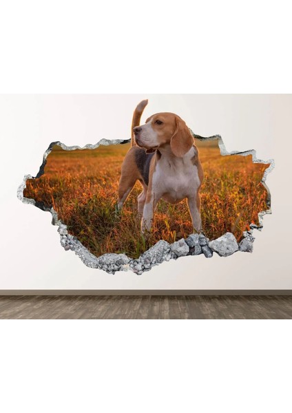 Ingiliz Tazısı Full Hd Baskı 3D Modern Duvar Sticker
