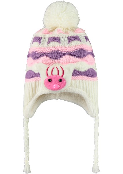 Kız Bebek Atkı Bere Eldiven Set 0-24 Ay Pembe fiyatları