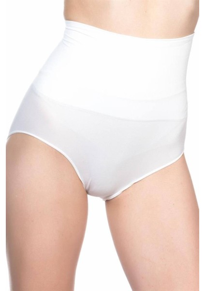 Beyaz Pantolon Slip Korse
