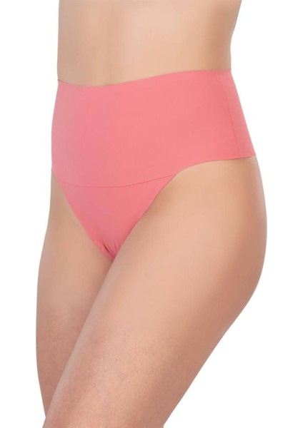 Gül Kurusu Lazer Toparlayıcı Yüksek Bel String