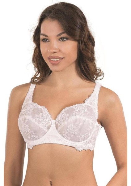 Pudra Balenli Brode Sütyen