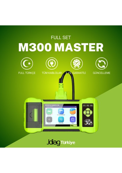 M300 Master Türkçe Arıza Tespit Cihazı Full Set fiyatları