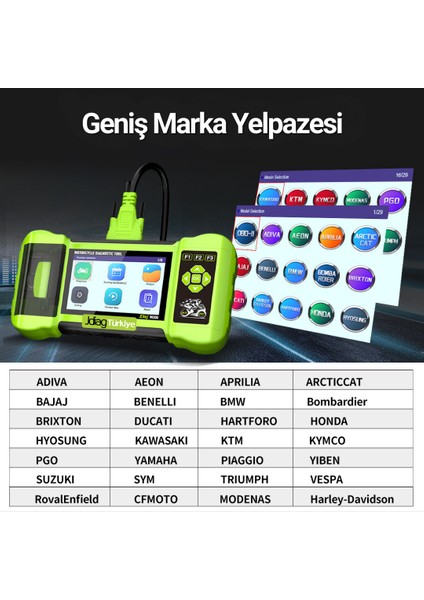 M300 Master Türkçe Arıza Tespit Cihazı Full Set indirimleri