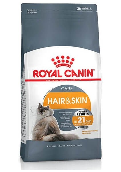 Hair & Skin Deri ve Tüy Sağlığı Için Kedi Maması 2 kg