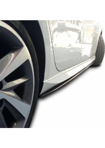 Seat Leon Mk3 5f (2013-2019) Aerodinamik Yan Marşpiyel Lipi (Plastik)