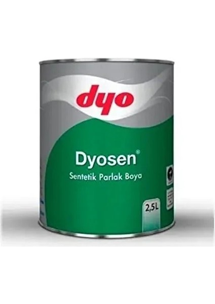 Dyosen Sentetik Parlak Boya 0,75L + Fırça