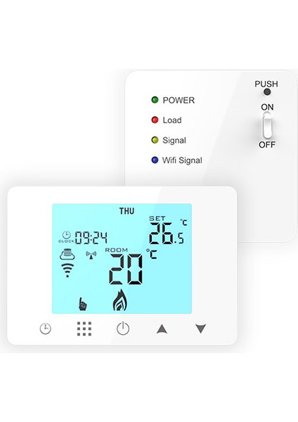 AS-882K Akıllı Wi-Fi Kombi Termostatı