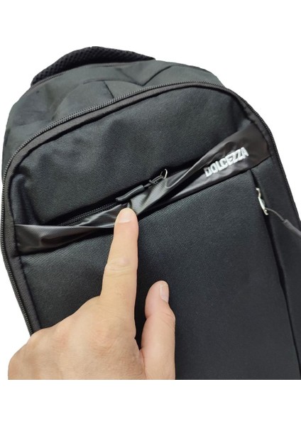 Laptop Bölmeli Spor Model Sırt Çantası Siyah Renk modelleri