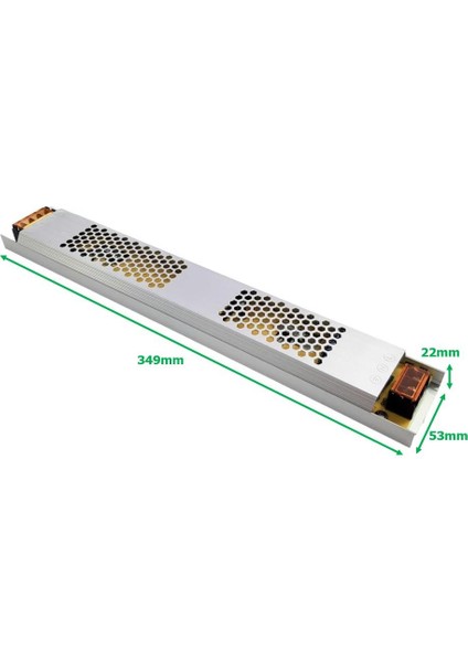 12 Volt 33 Amper Adaptör Ultra Slim LED Trafosu