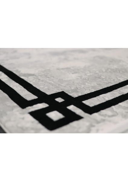 Aspendos Modern 4229A Gri-Siyah Akrilik Maikna Halısı fırsatları