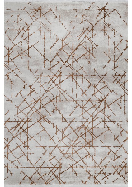 Aspendos Modern 4392T Gri-Terra Akrilik Maikna Halısı