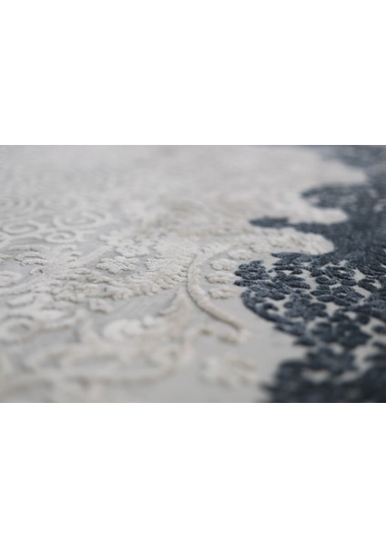 Aspendos Klasik 4191M Gri-Mavi Akrilik Maikna Halısı fırsatları