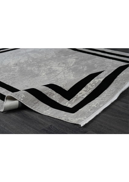 Aspendos Modern 4228C Gri-Siyah Akrilik Maikna Halısı fiyatları