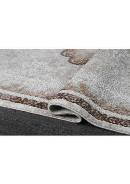 Aspendos Klasik 4197K Gri-Kahve Akrilik Maikna Halısı modelleri