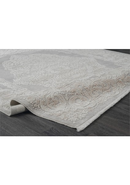 Aspendos Klasik 4196B Gri-Bej Akrilik Maikna Halısı fiyatları