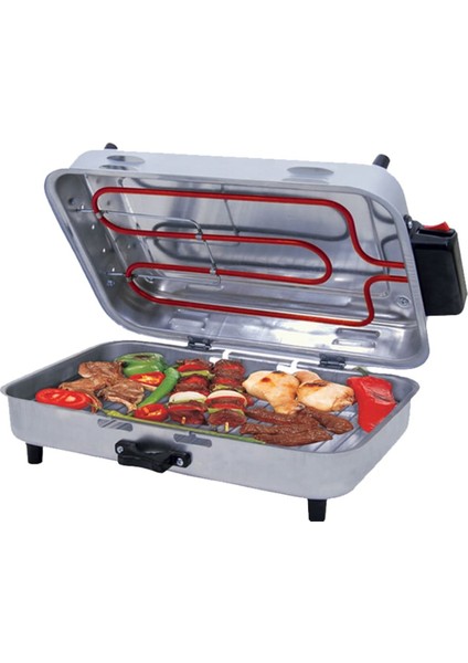 Elektrikli Izgara Mangal Barbekü Rezistans 1200 W Büyük Boy 220 Volt 33 cm