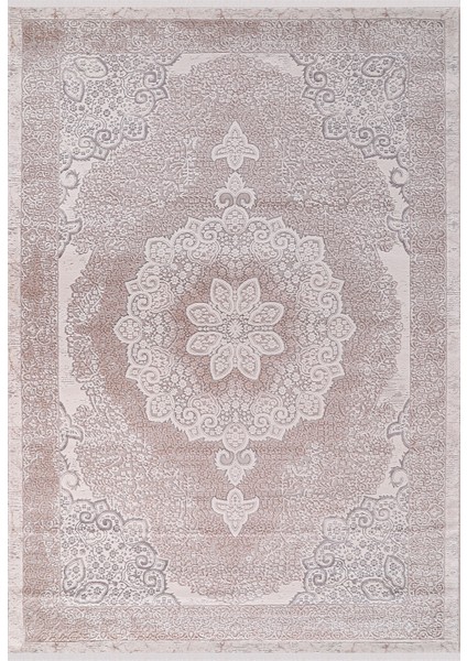 Aspendos Klasik 4193B Gri-Bej Akrilik Maikna Halısı