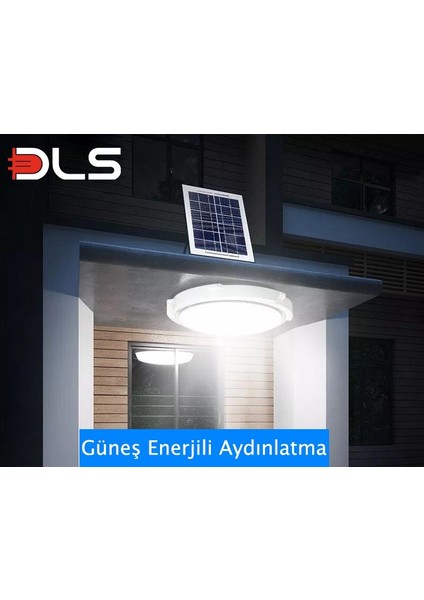 100W Güneş Enerjili Solar Bahçe Çevre Lambası Dls fırsatları