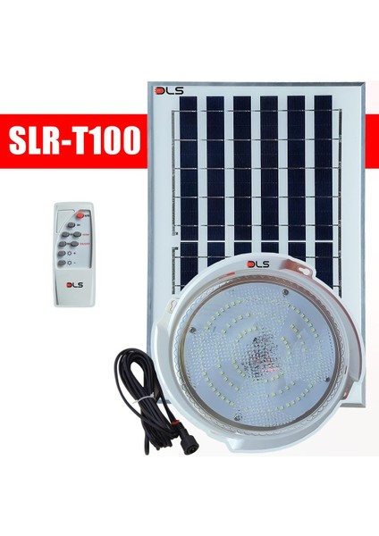 100W Güneş Enerjili Solar Bahçe Çevre Lambası Dls indirimleri