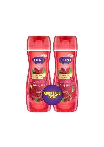 Duş Jeli 450 + 450 ml Yasemin ve Amber
