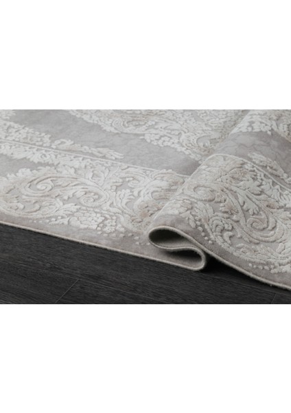 Aspendos Klasik 4196B Gri-Bej Akrilik Maikna Halısı modelleri