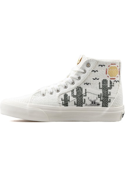 Sk8-Hi Tapered Vr3 Kadın Günlük Ayakkabı VN0009Q0FS81 Beyaz fiyatları