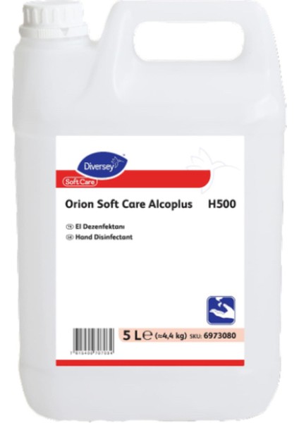 H500 Orion Soft Care Alkol Bazlı El Dezenfektanı 5 lt