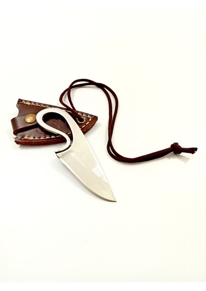 El Yapımı Paslanmaz Çelikten Kolye Bıçağı, Mini Cüzdan Bıçağı