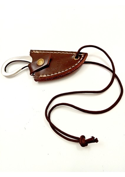 El Yapımı Paslanmaz Çelikten Kolye Bıçağı, Mini Cüzdan Bıçağı fırsatları