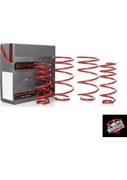 Vw Transporter 2003 Sonrası 40/40MM Coil-Ex Spor Yay Helezon